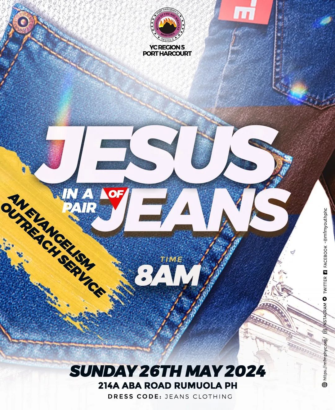 Jesus In A Pair Of Jean